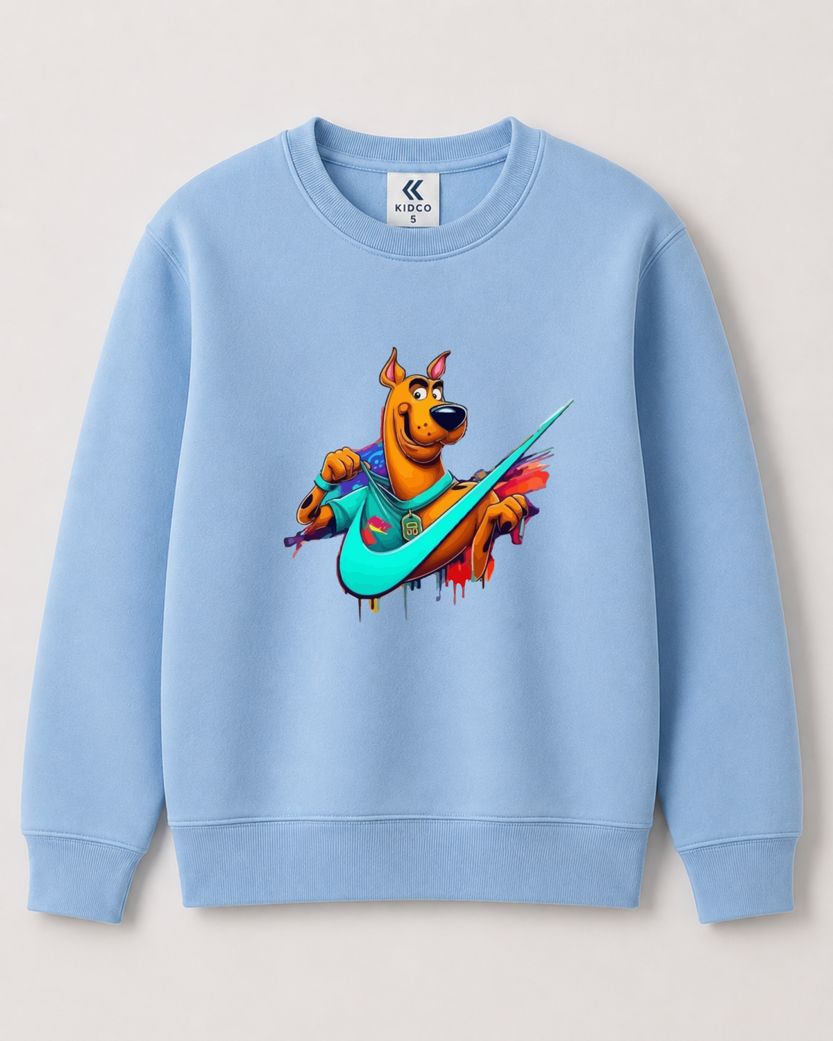 Sky Blue Sweatshirt back 3361