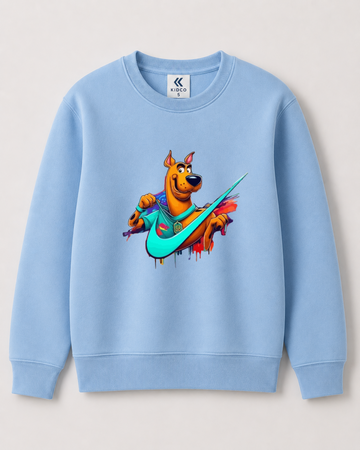 Sky Blue Sweatshirt back 3361