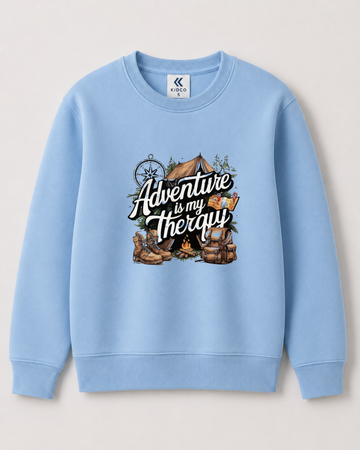 Sky Blue Sweatshirt back 3364