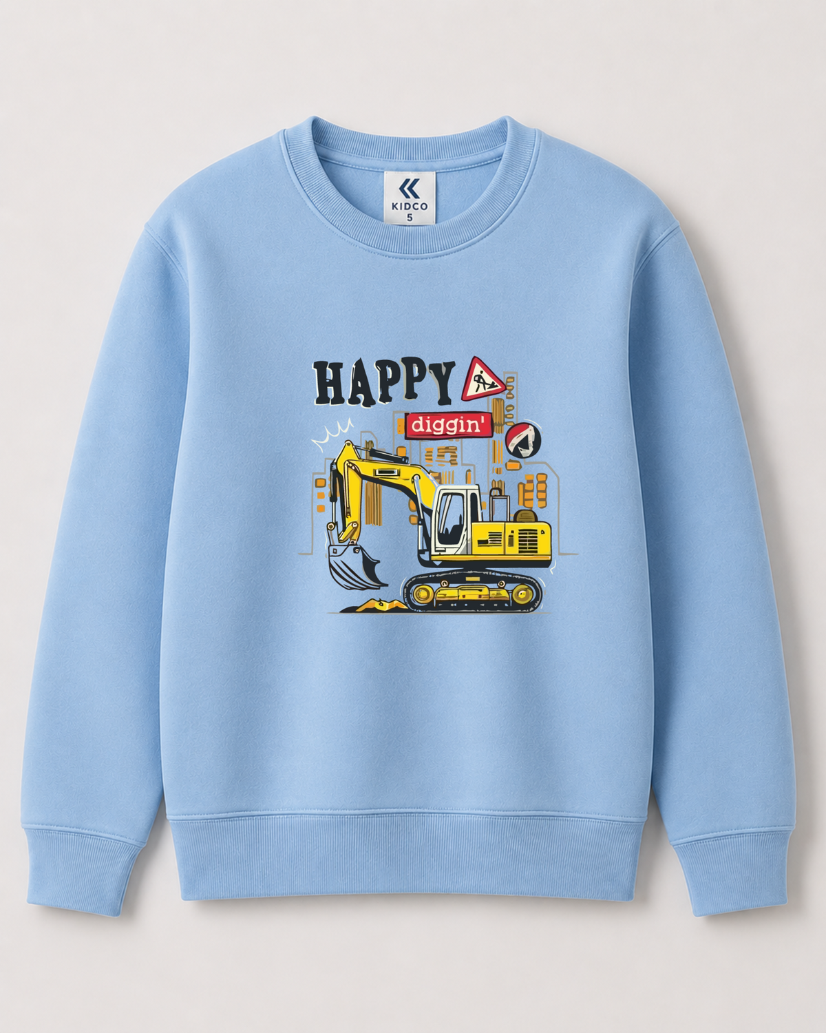Sky Blue Sweatshirt back 3422