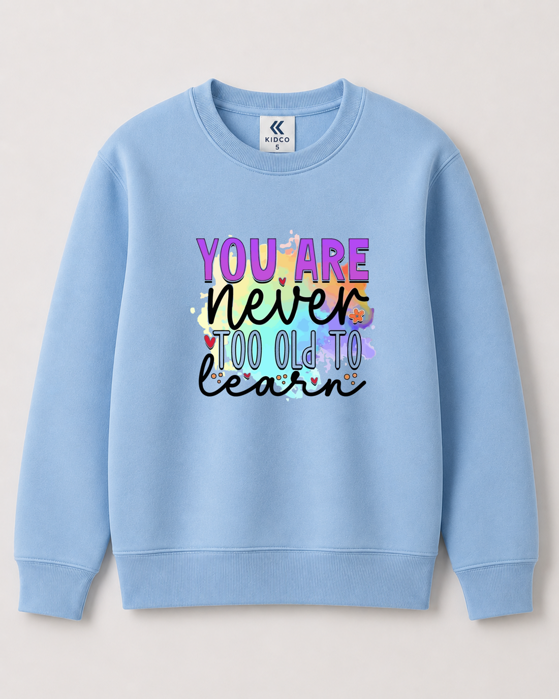 Sky Blue Sweatshirt back 3427
