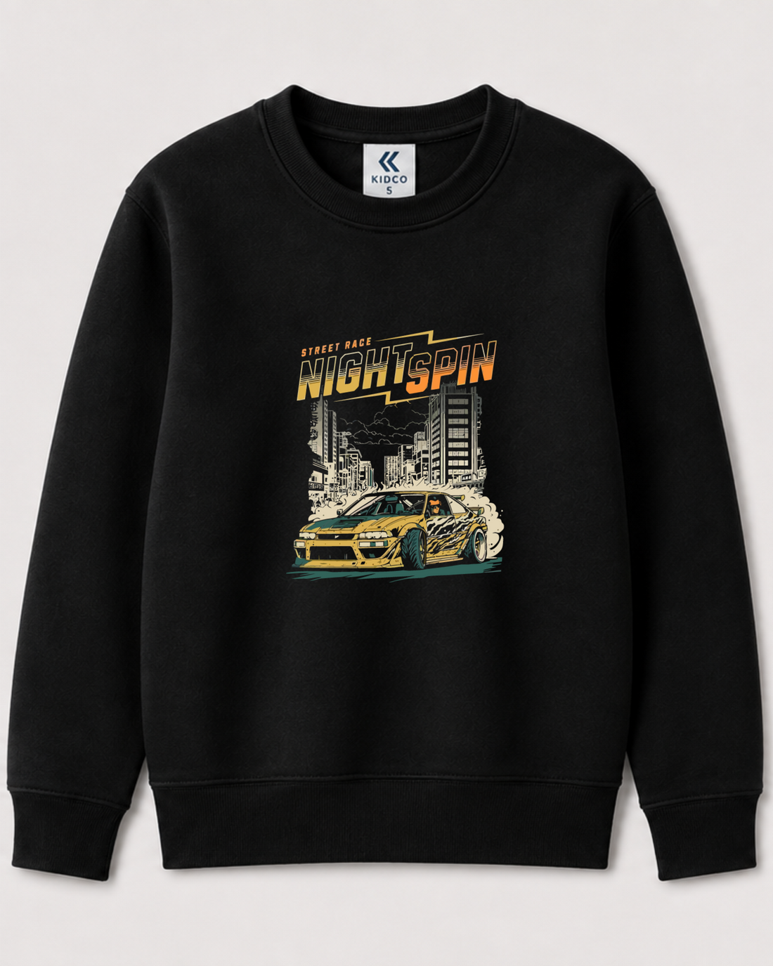 Black Sweatshirt back 3342