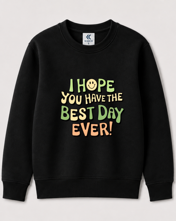 Black Sweatshirt back 3359