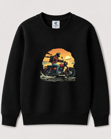 Black Sweatshirt back 3417