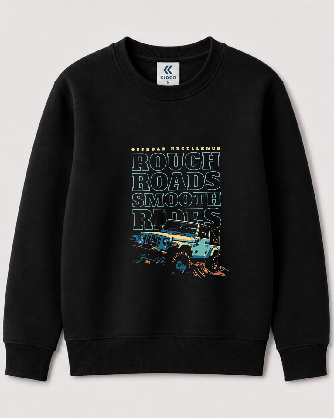 Black Sweatshirt back 3428