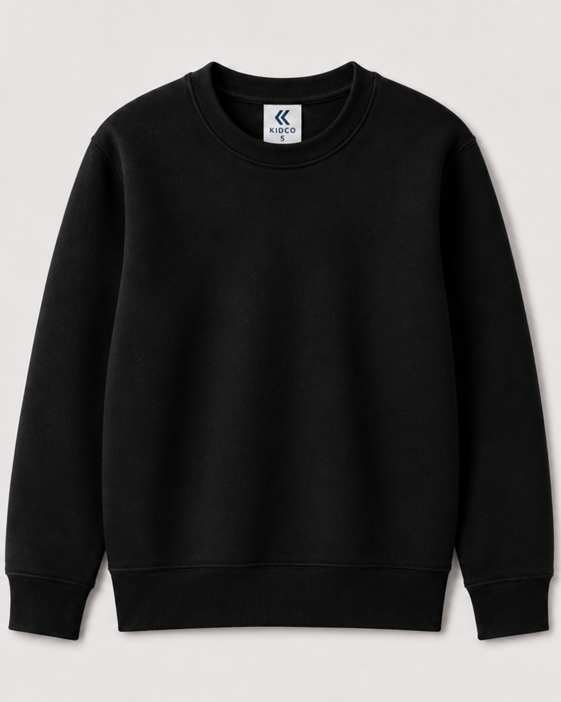 Black sweatshirt front