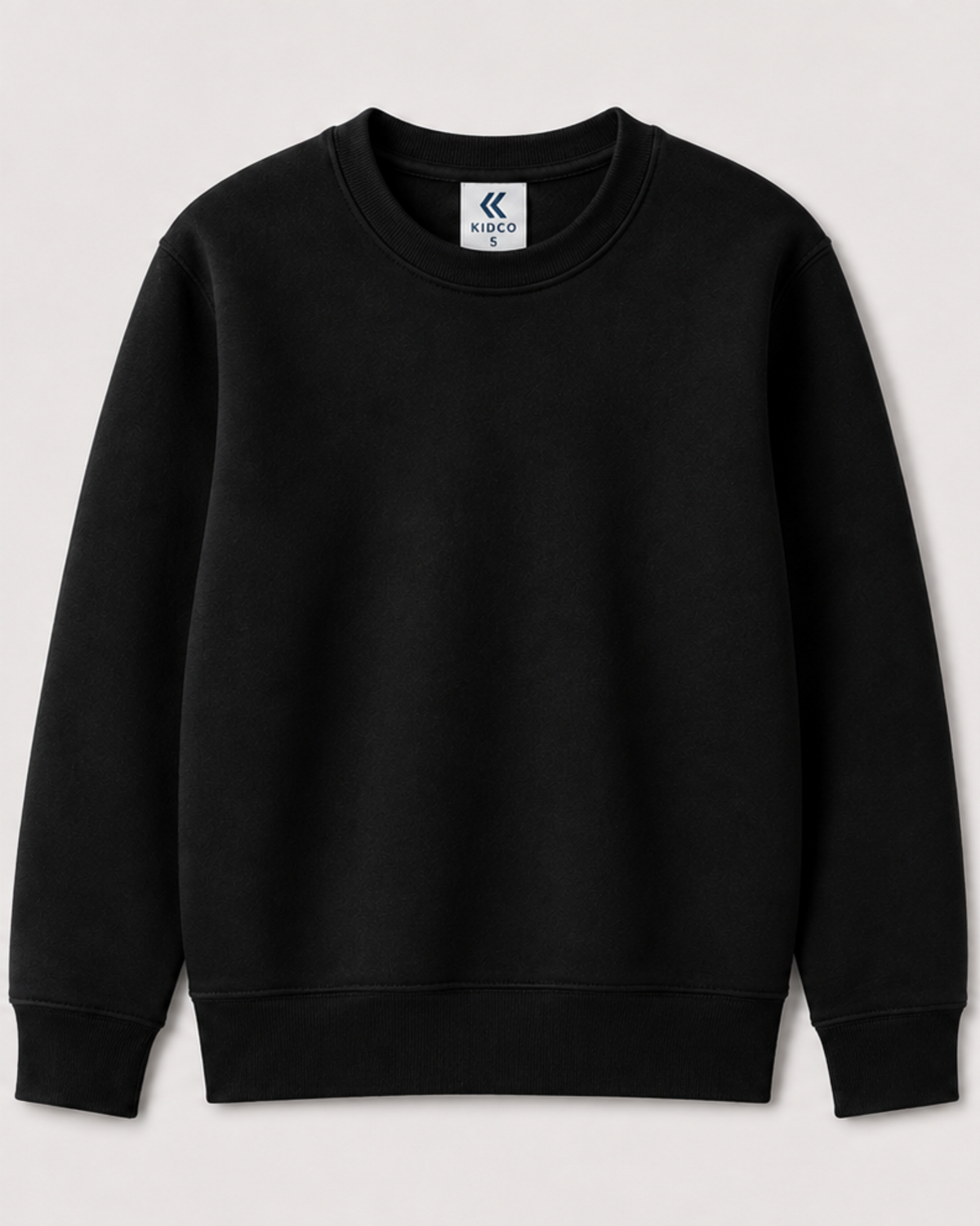 Black sweatshirt front